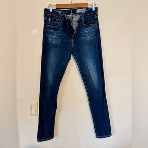 AG Denim Farrah High Rise Skinny Ankle Jeans